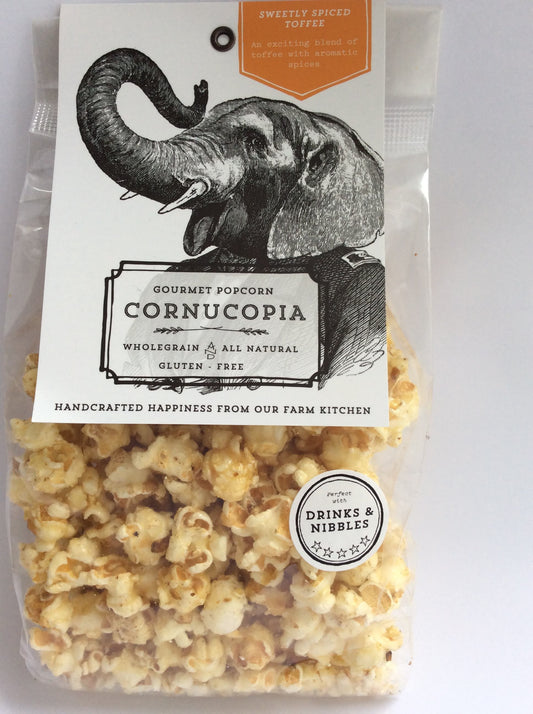 Spiced Toffee Popcorn